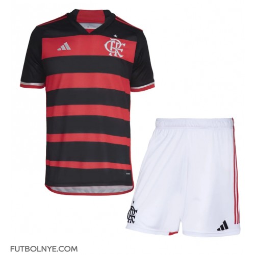 Camiseta Flamengo Primera Equipación para niños 2024-25 manga corta (+ pantalones cortos)